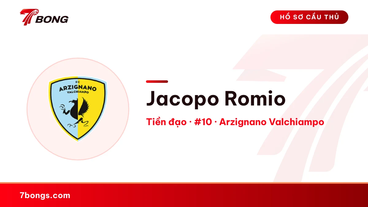 Jacopo Romio — Arzignano Valchiampo