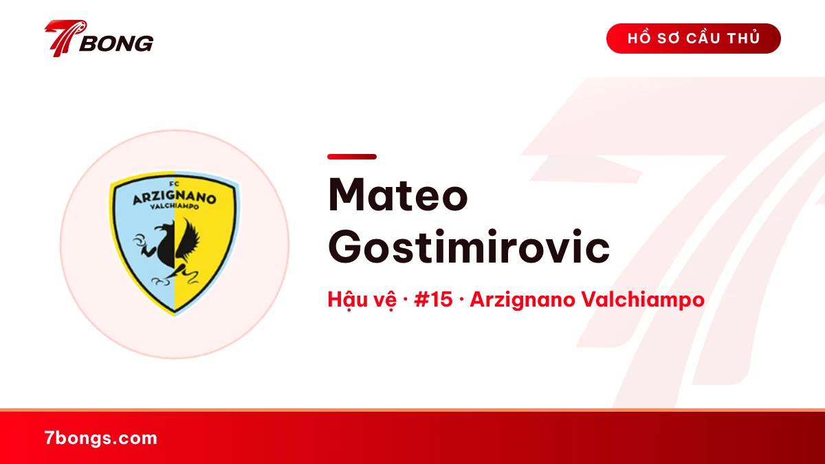 Mateo Gostimirovic — Arzignano Valchiampo