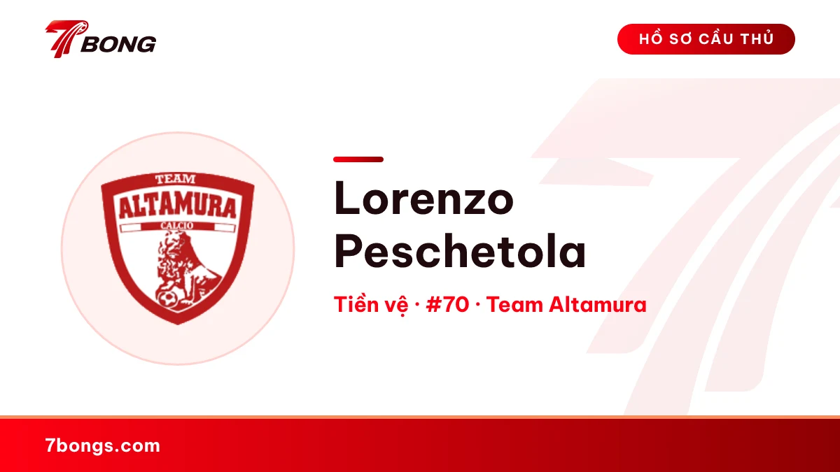 Lorenzo Peschetola — Team Altamura