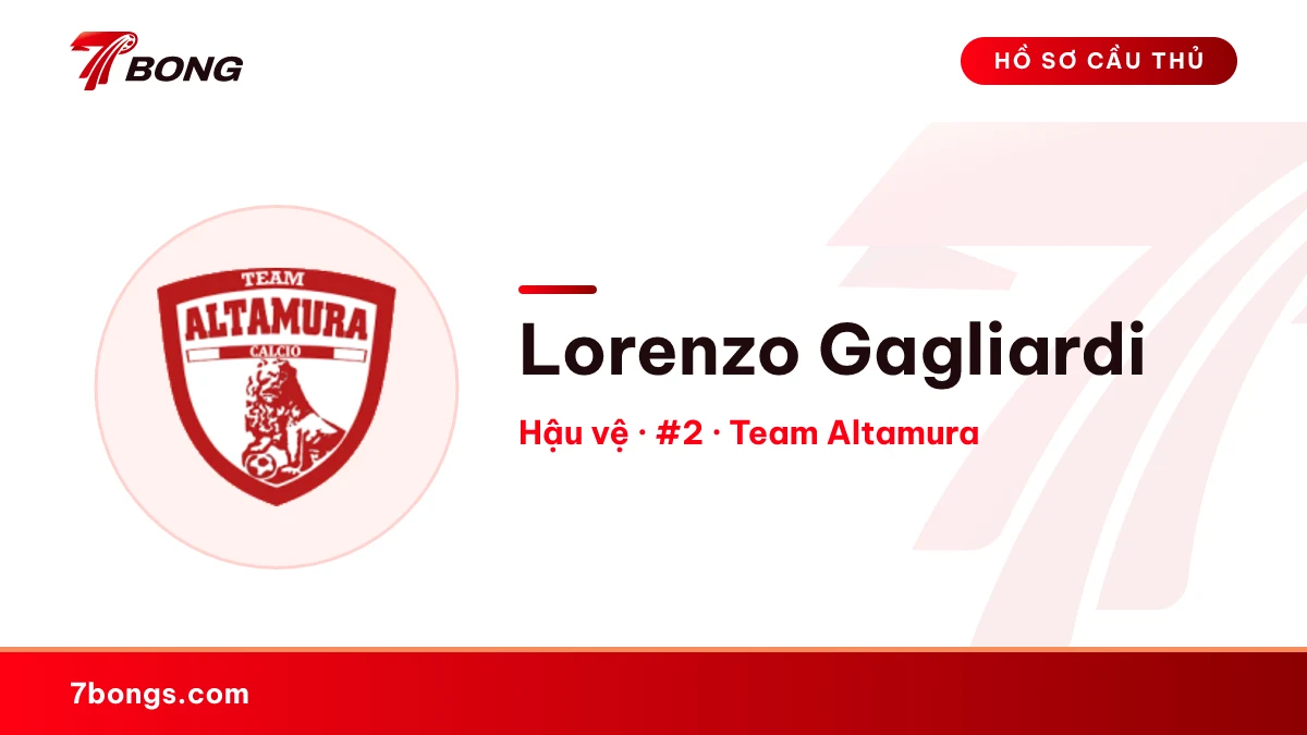 Lorenzo Gagliardi — Team Altamura