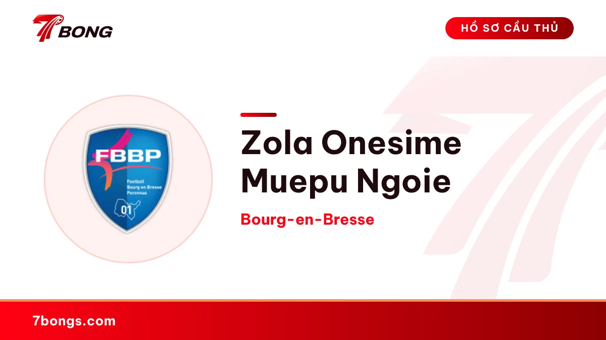Zola Onesime Muepu Ngoie — Bourg-en-Bresse