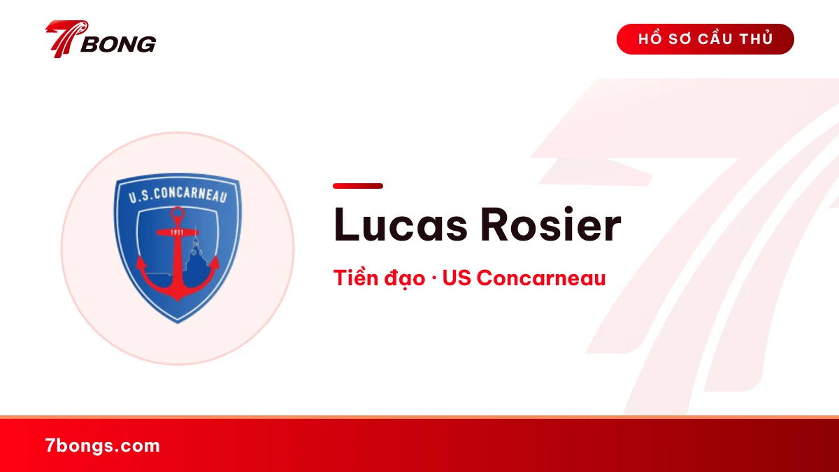 Lucas Rosier — US Concarneau