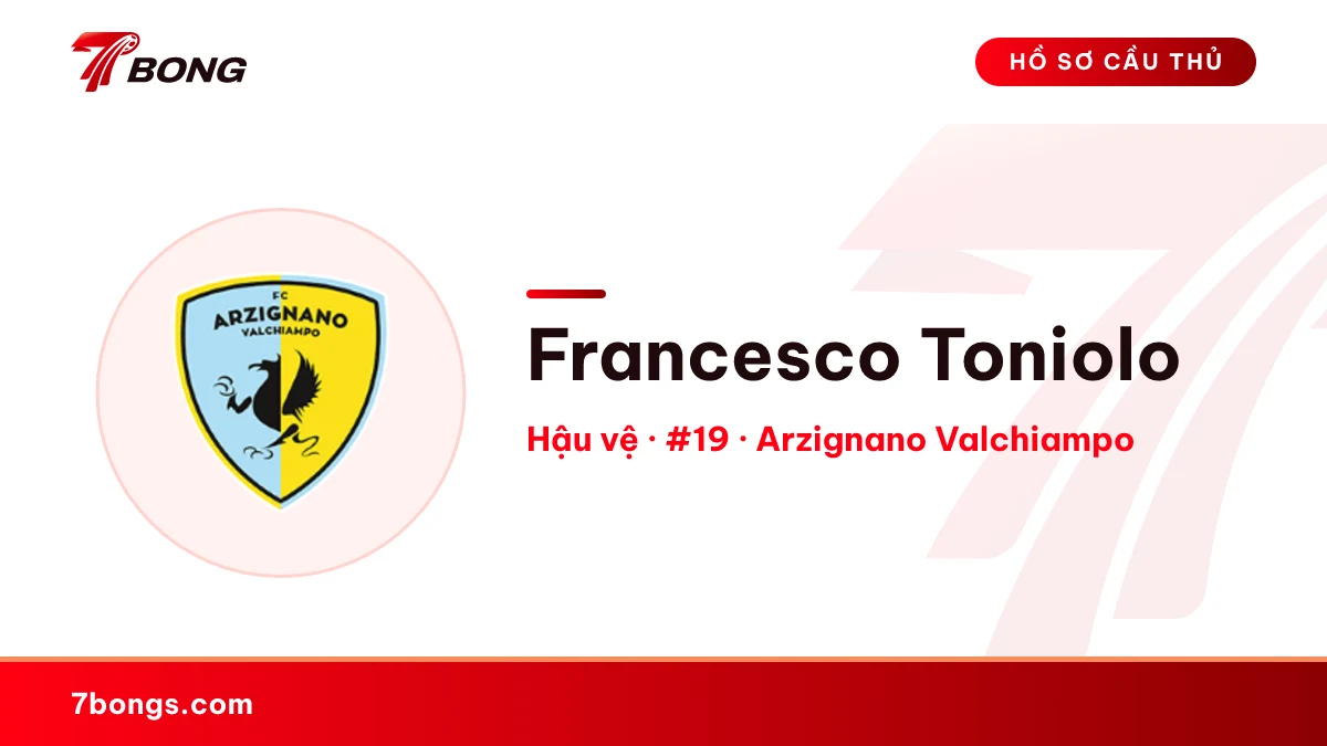 Francesco Toniolo — Arzignano Valchiampo