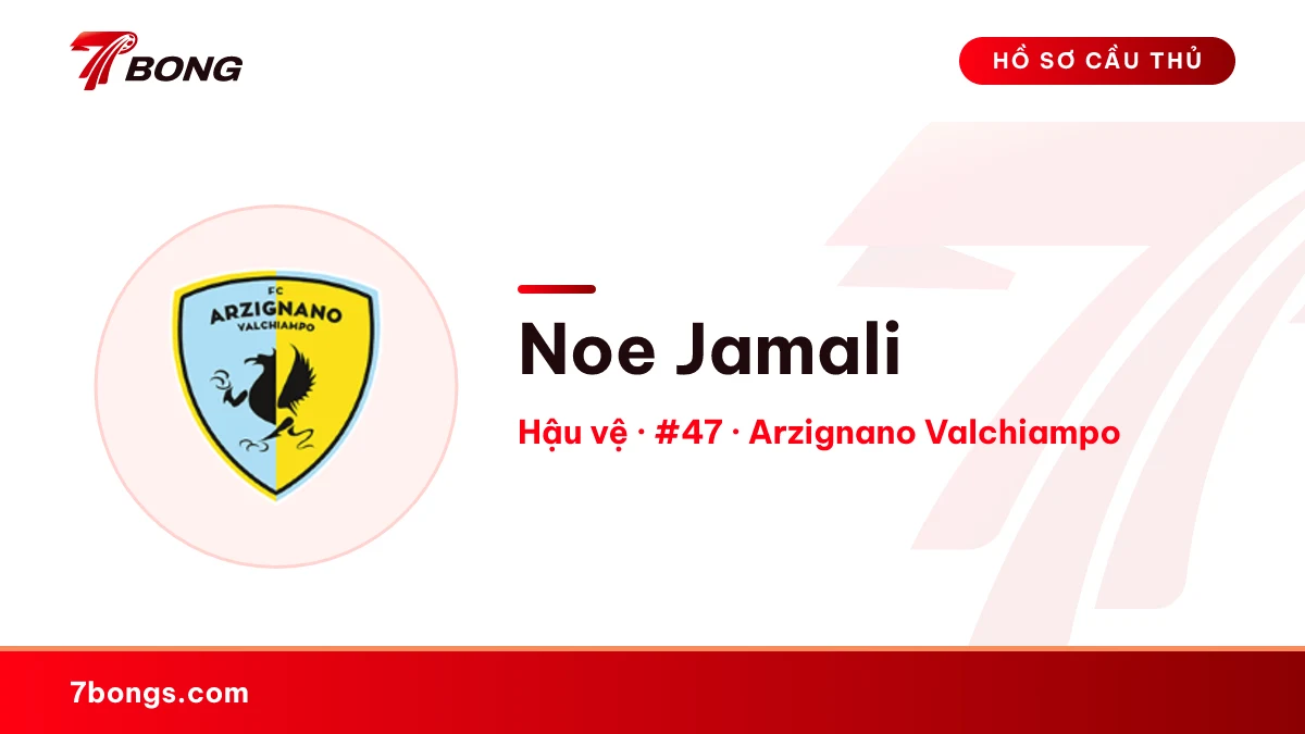 Noe Jamali — Arzignano Valchiampo