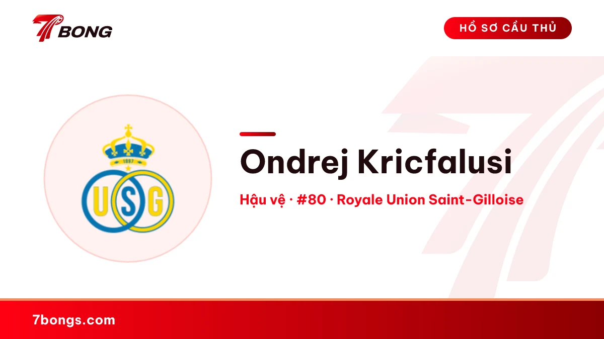 Ondrej Kricfalusi — Royale Union Saint-Gilloise