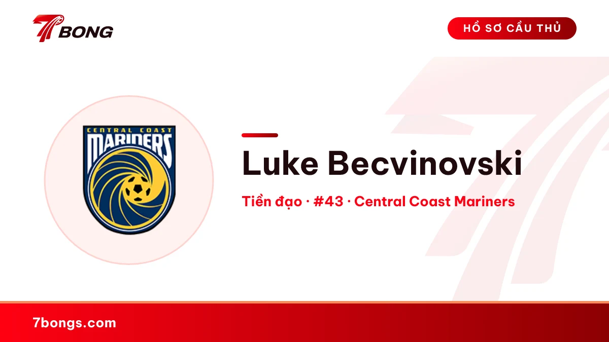 Luke Becvinovski — Central Coast Mariners