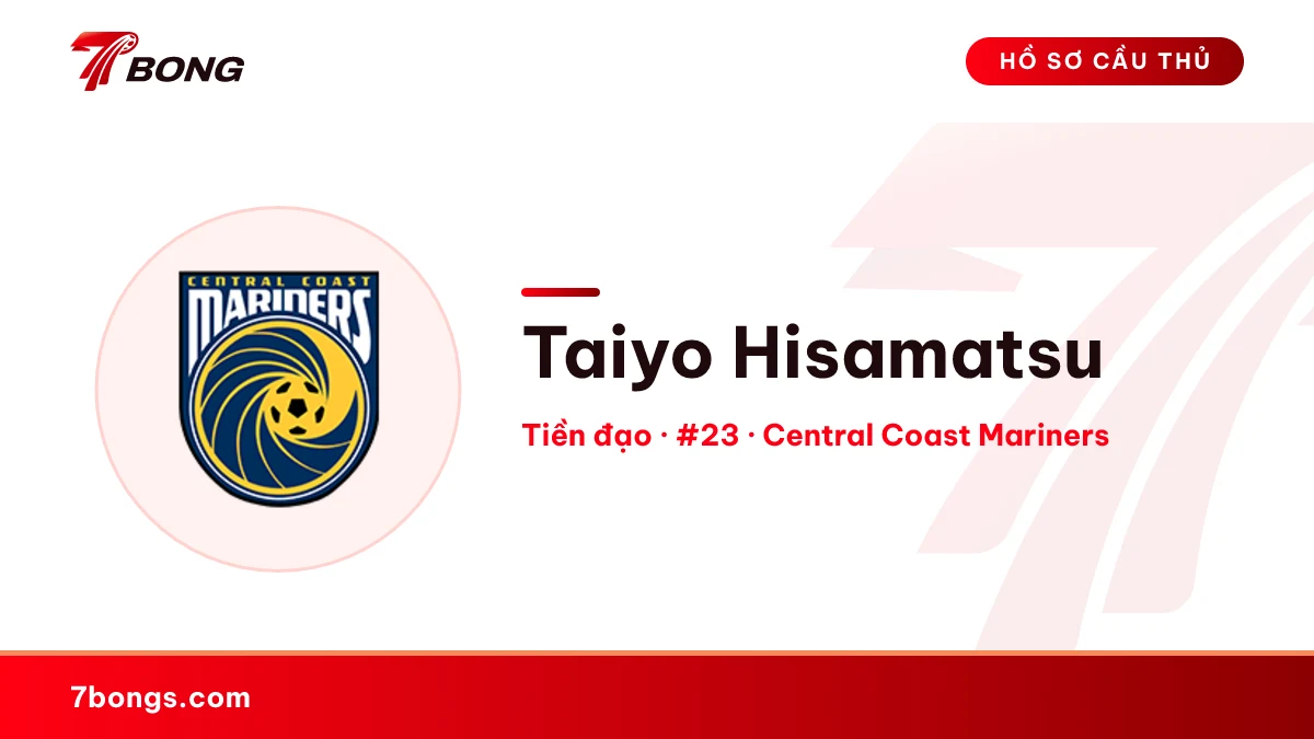 Taiyo Hisamatsu — Central Coast Mariners