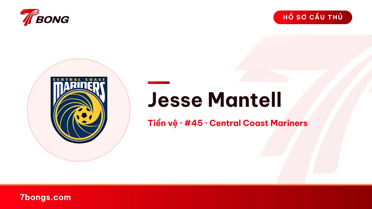 Jesse Mantell — Central Coast Mariners