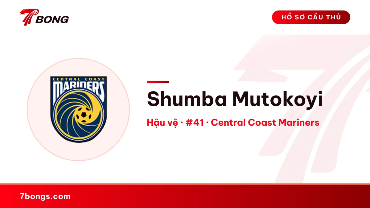 Shumba Mutokoyi — Central Coast Mariners