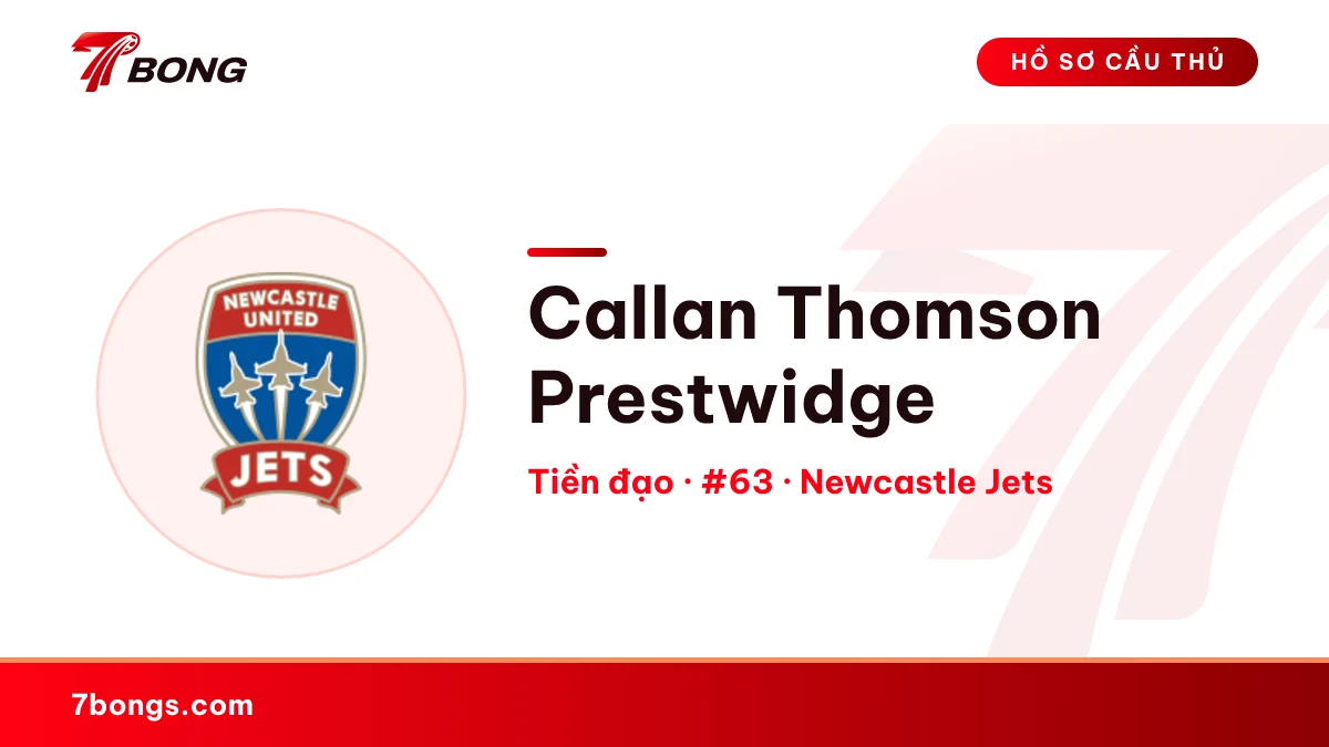 Callan Thomson Prestwidge — Newcastle Jets