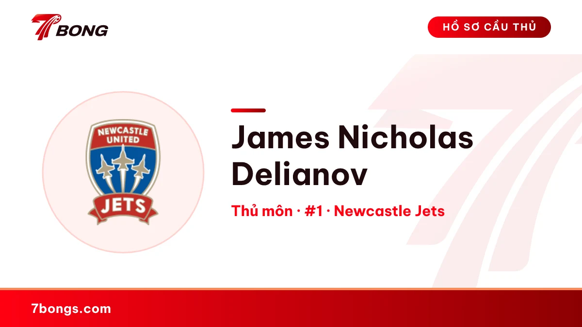 James Nicholas Delianov — Newcastle Jets