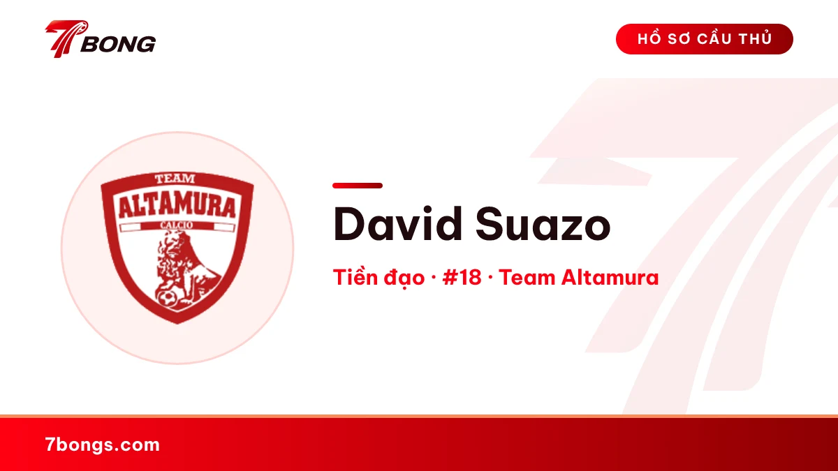 David Suazo — Team Altamura