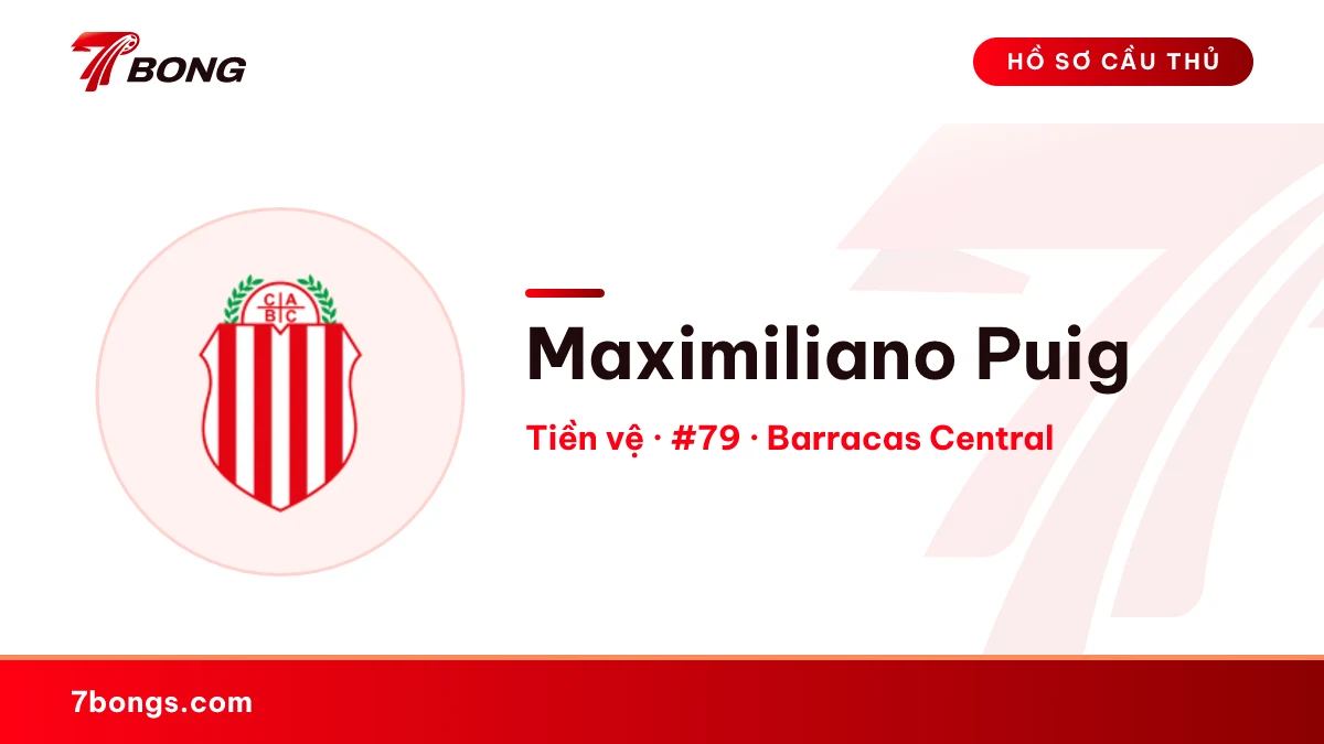 Maximiliano Puig — Barracas Central