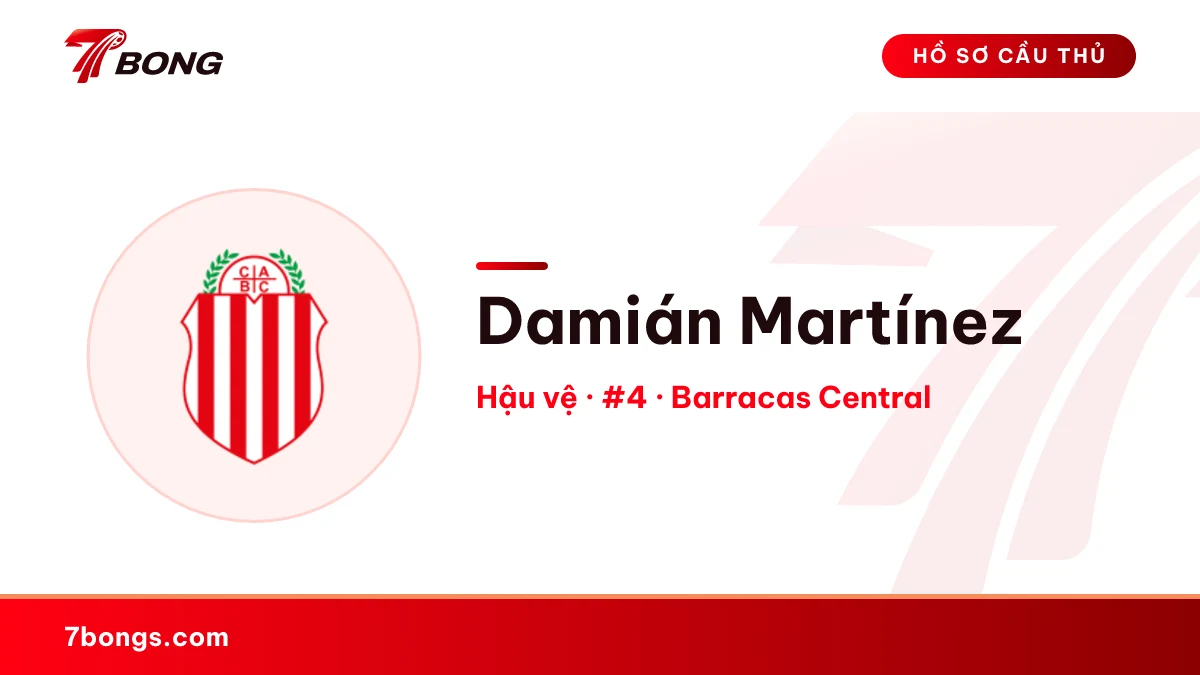 Damián Martínez — Barracas Central