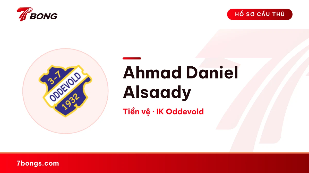 Ahmad Daniel Alsaady — IK Oddevold