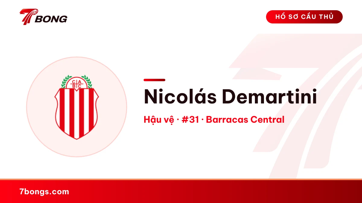 Nicolás Demartini — Barracas Central