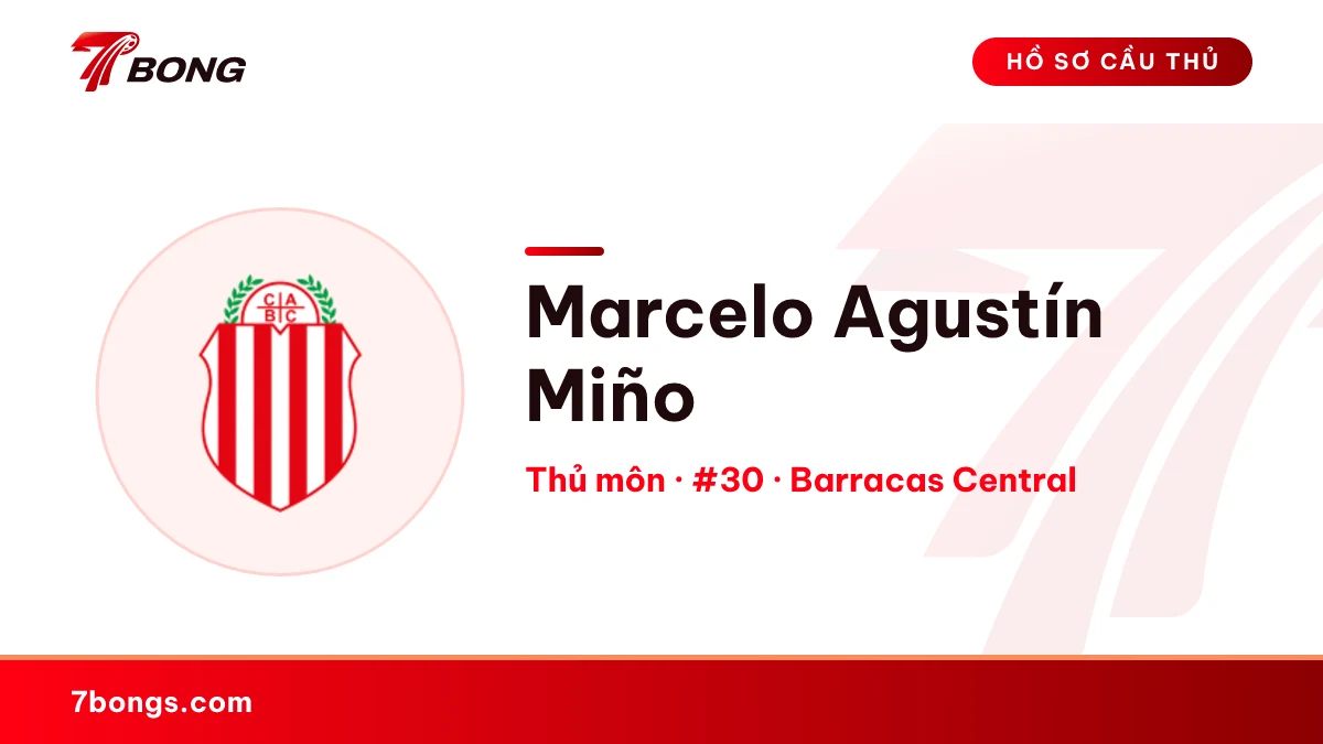 Marcelo Agustín Miño — Barracas Central