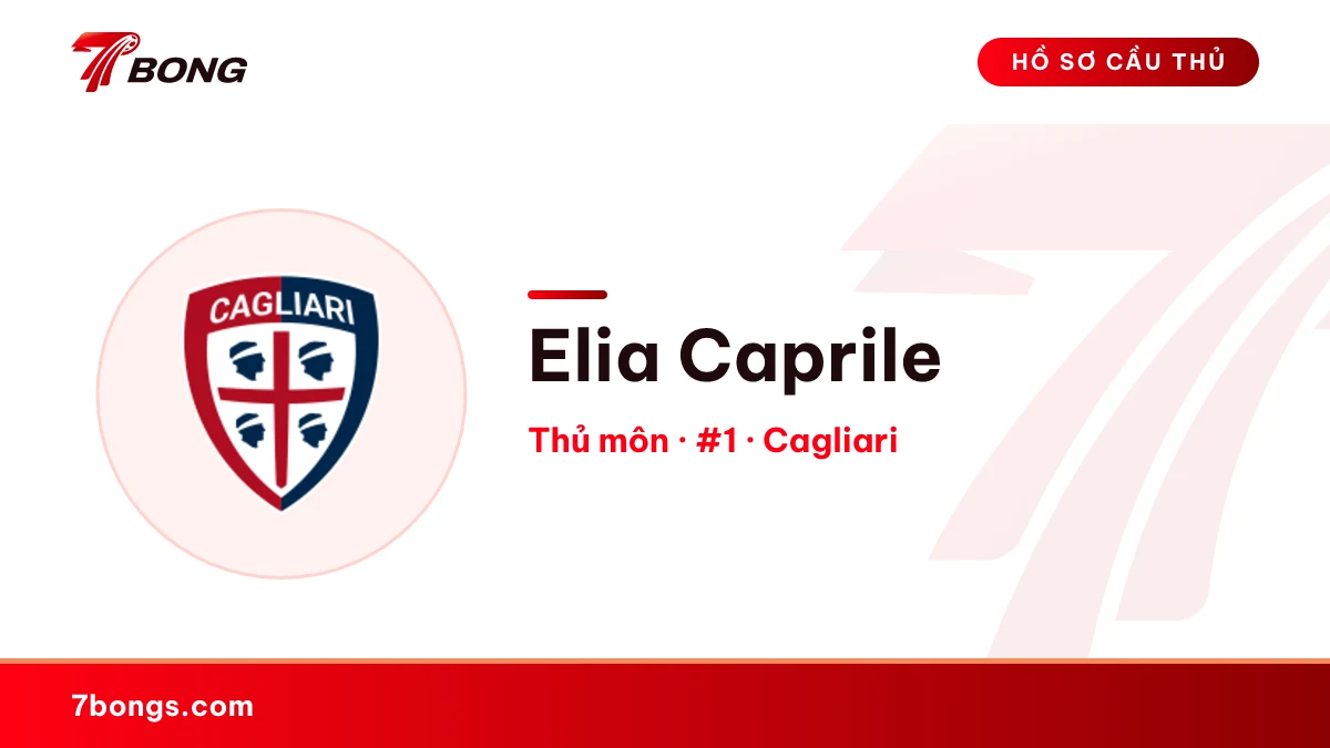 Elia Caprile — Cagliari