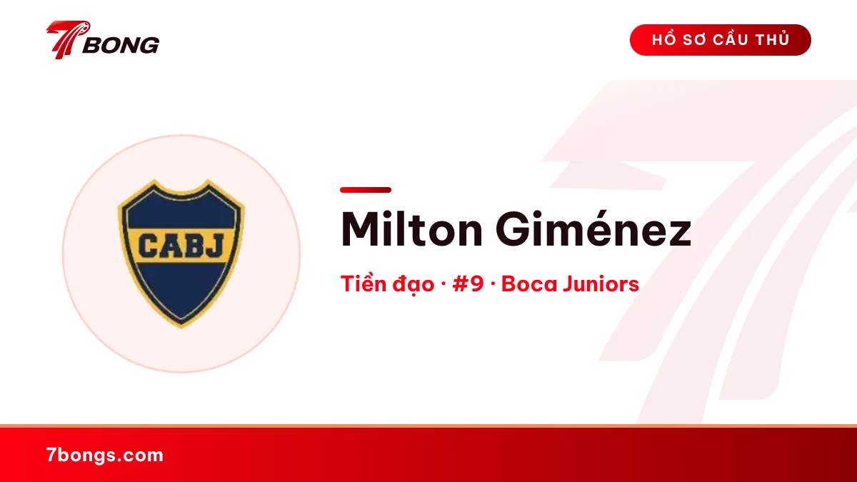 Milton Giménez — Boca Juniors