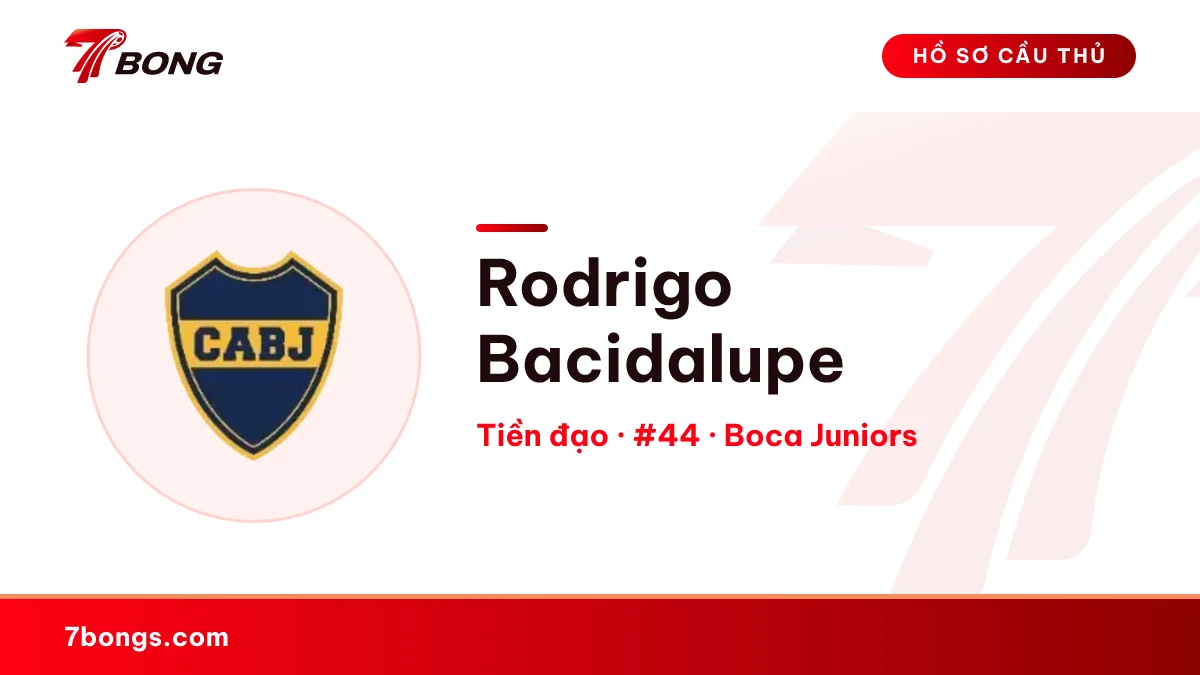 Rodrigo Bacidalupe — Boca Juniors