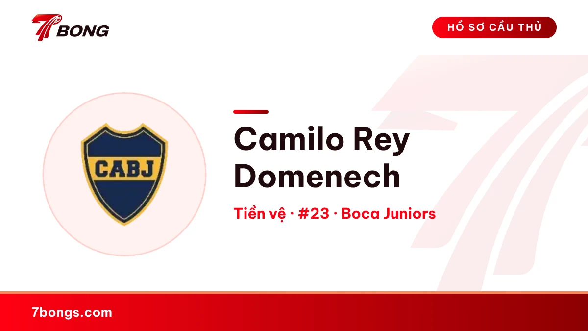 Camilo Rey Domenech — Boca Juniors