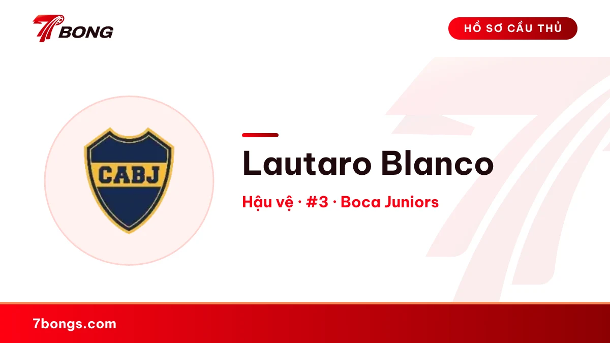 Lautaro Blanco — Boca Juniors
