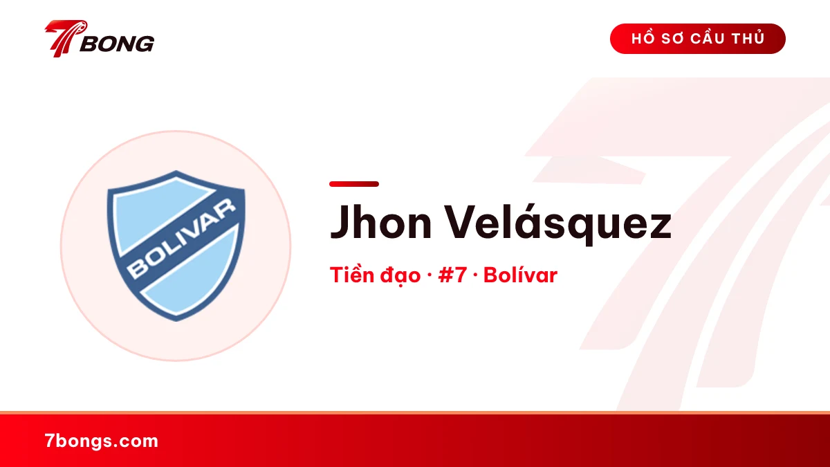 Jhon Velásquez — Bolívar