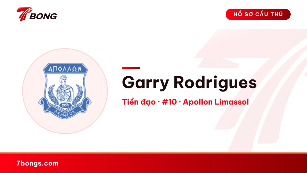 Garry Rodrigues — Apollon Limassol