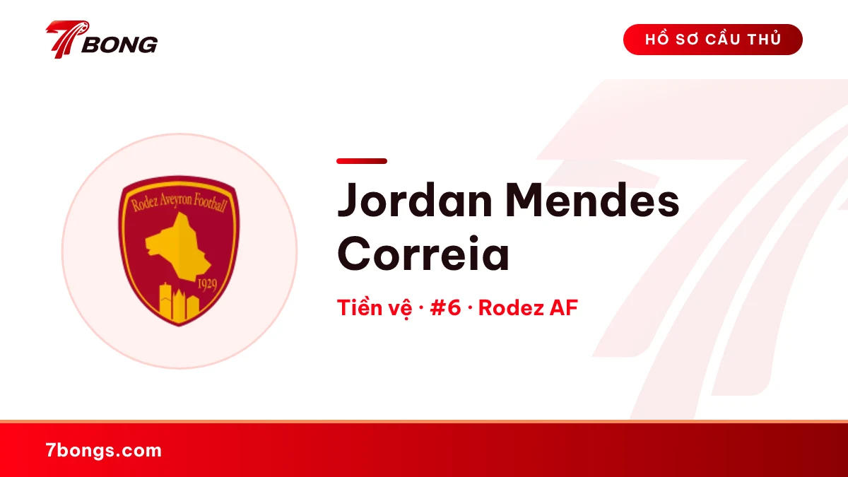 Jordan Mendes Correia — Rodez AF