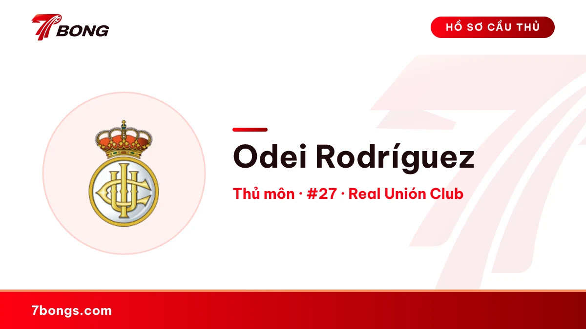 Odei Rodríguez — Real Unión Club