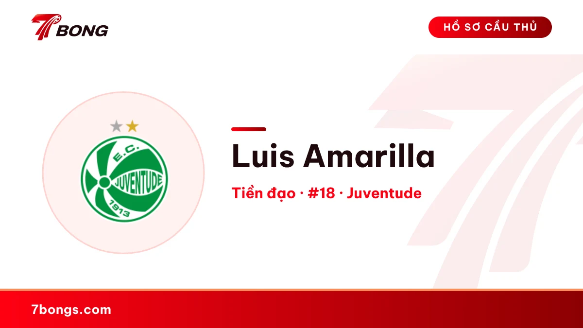 Luis Amarilla — Juventude