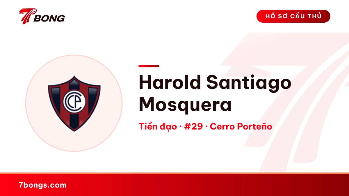 Harold Santiago Mosquera — Cerro Porteño