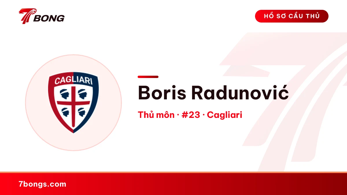 Boris Radunović — Cagliari