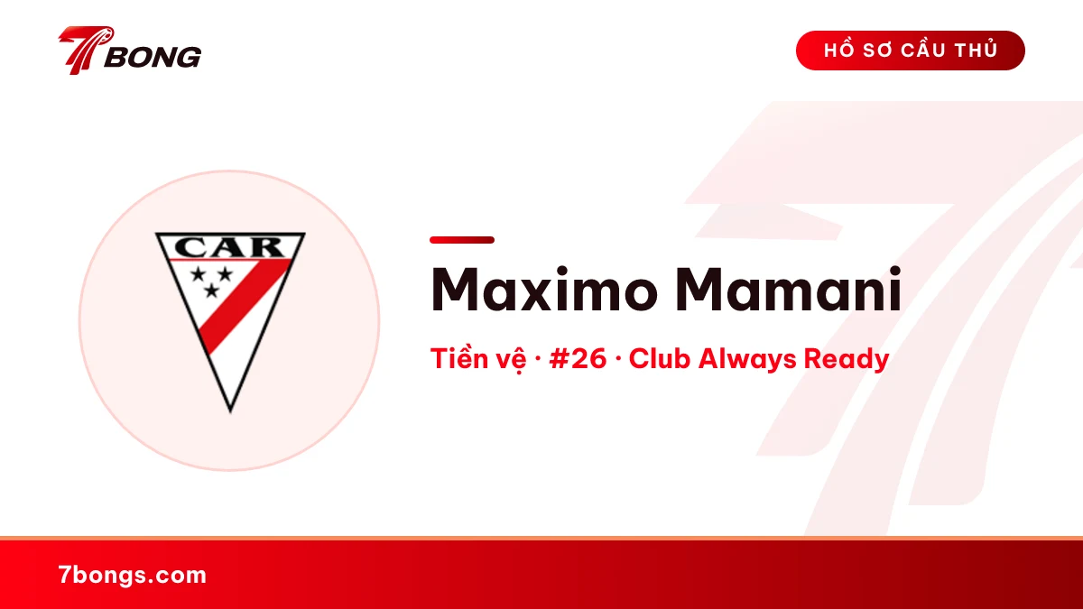 Maximo Mamani — Club Always Ready