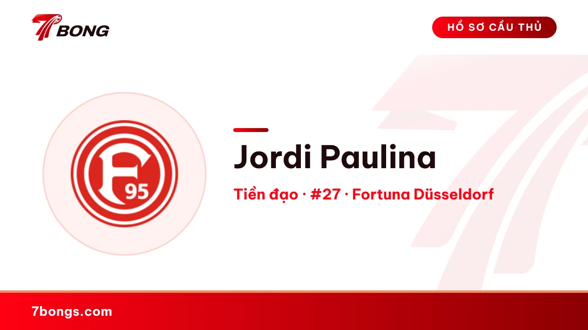 Jordi Paulina — Fortuna Düsseldorf
