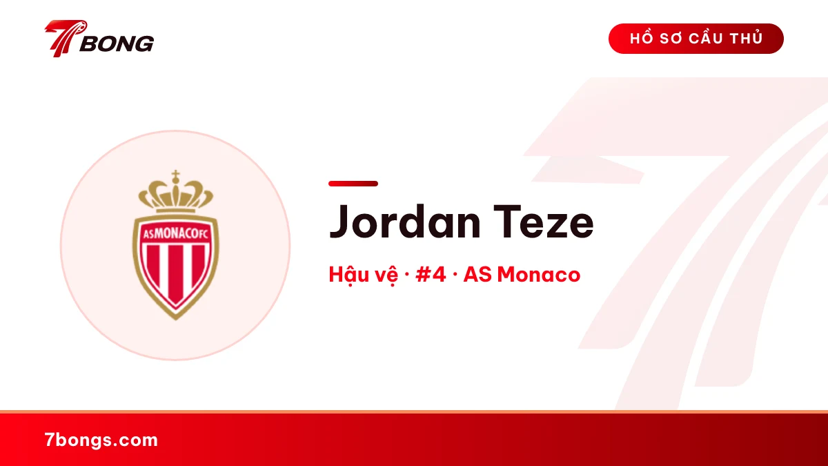 Jordan Teze — AS Monaco