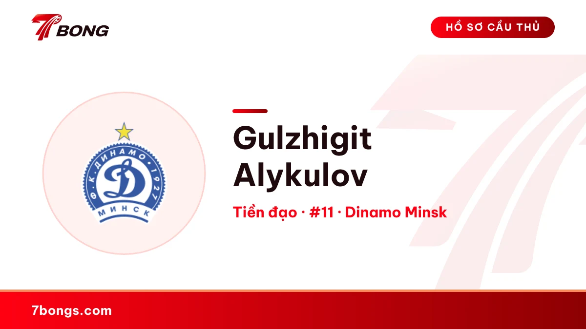 Gulzhigit Alykulov — Dinamo Minsk