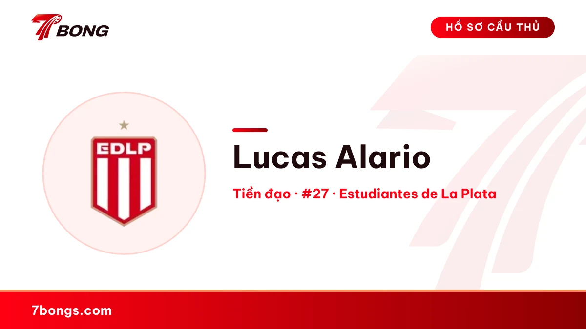 Lucas Alario — Estudiantes de La Plata