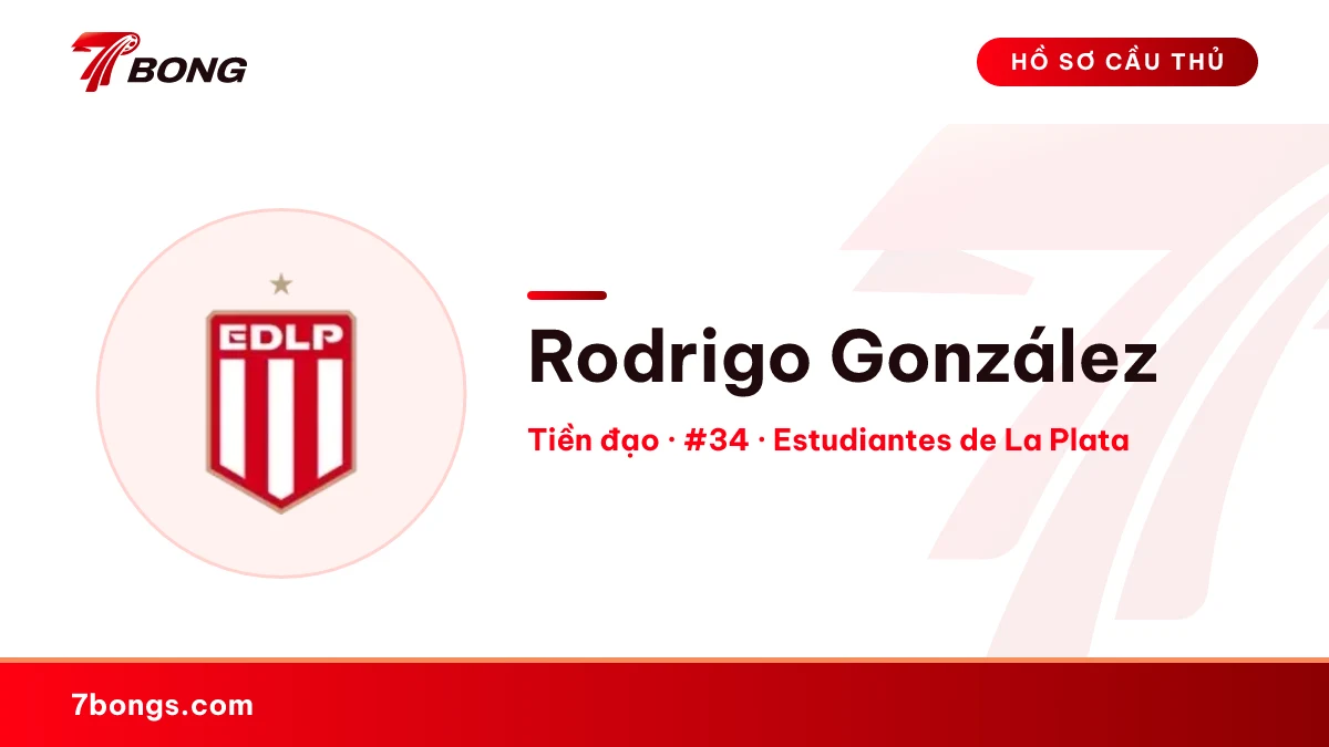 Rodrigo González — Estudiantes de La Plata