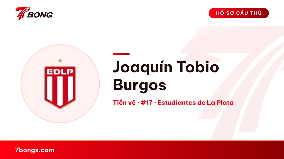 Joaquín Tobio Burgos — Estudiantes de La Plata