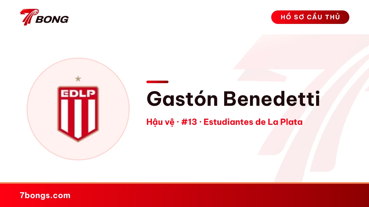 Gastón Benedetti — Estudiantes de La Plata