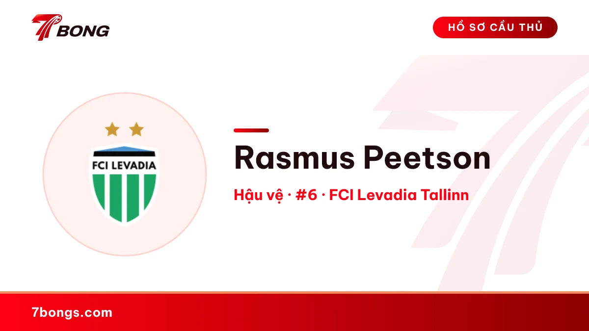 Rasmus Peetson — FCI Levadia Tallinn