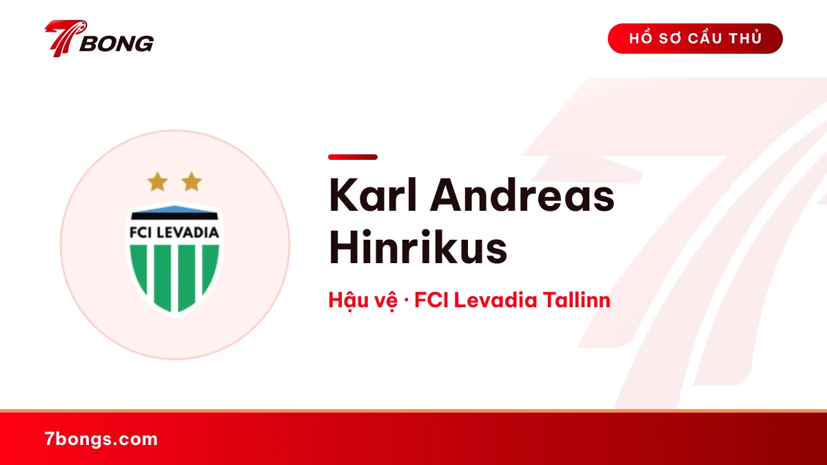 Karl Andreas Hinrikus — FCI Levadia Tallinn