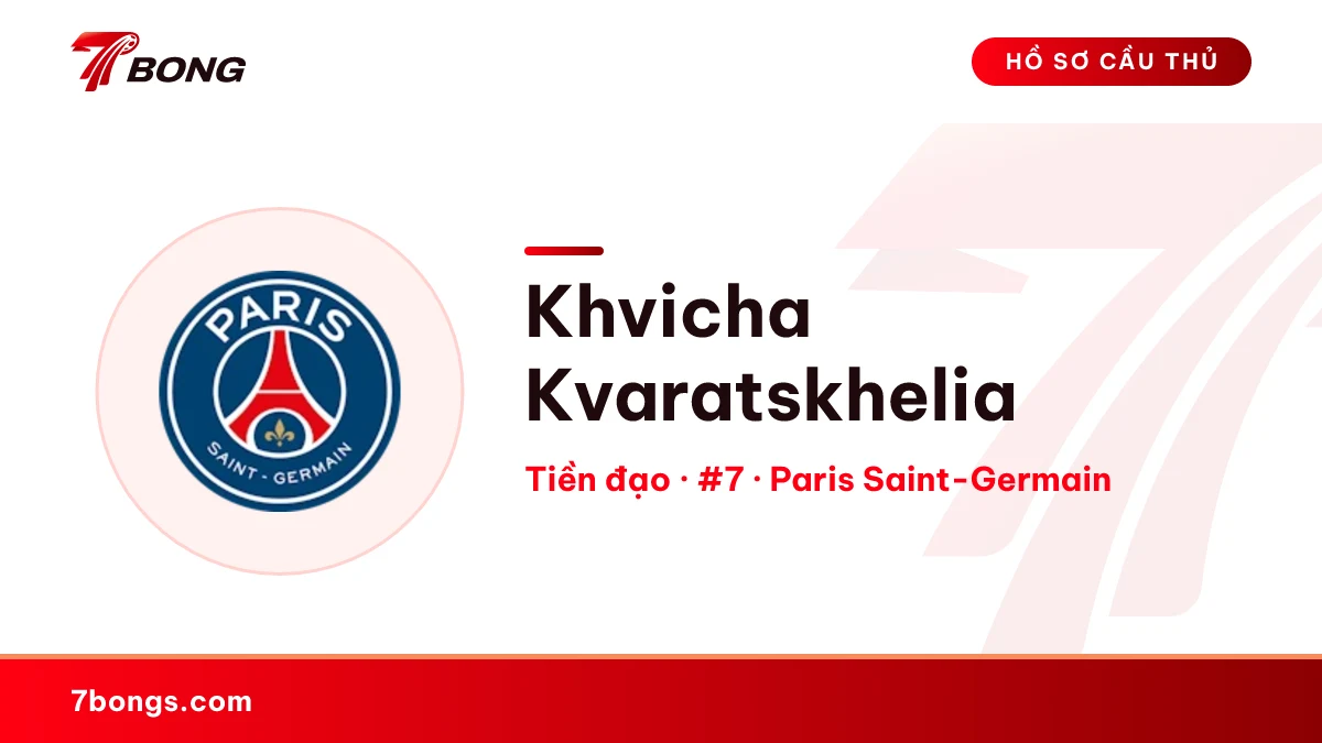 Khvicha Kvaratskhelia — Paris Saint-Germain