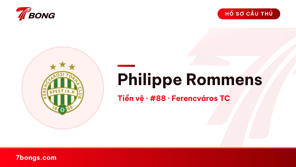 Philippe Rommens — Ferencváros TC