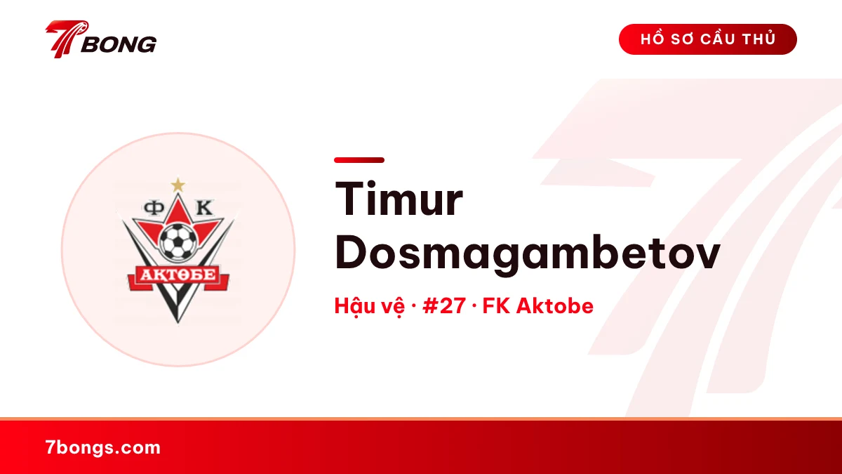 Timur Dosmagambetov — FK Aktobe