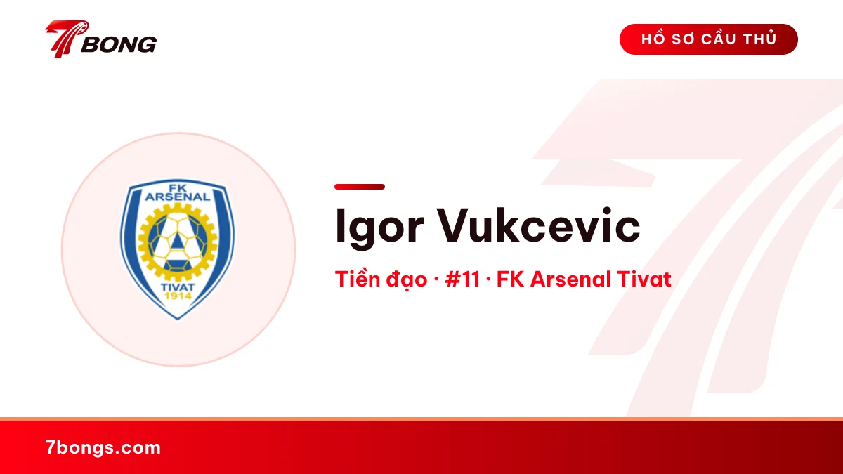 Igor Vukcevic — FK Arsenal Tivat