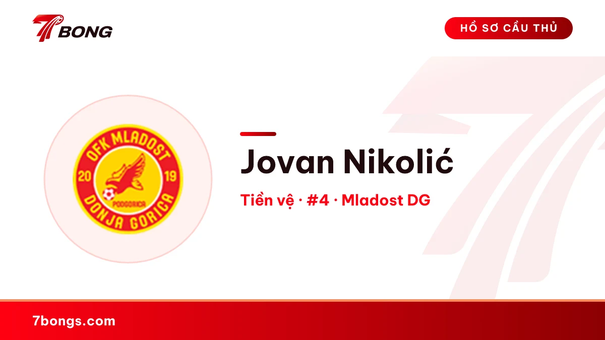 Jovan Nikolić — Mladost DG