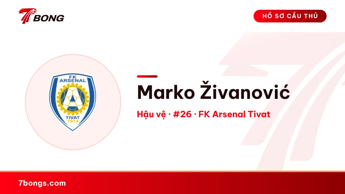Marko Živanović — FK Arsenal Tivat
