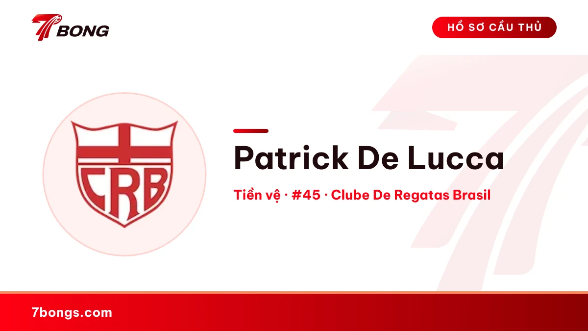 Patrick De Lucca — Clube De Regatas Brasil